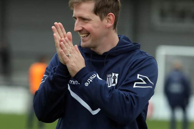 Steve Kinniburgh is keen to see his Corby Town team pick up a big haul of points over the next week, starting with the Boxing Day clash with Coleshill Town
