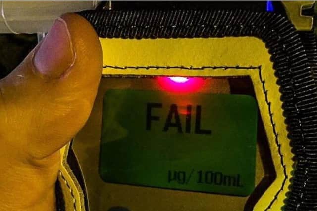 Six more people failed a breathalyser test between December 23-25