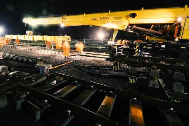 Engineers have been working throughout the festive period