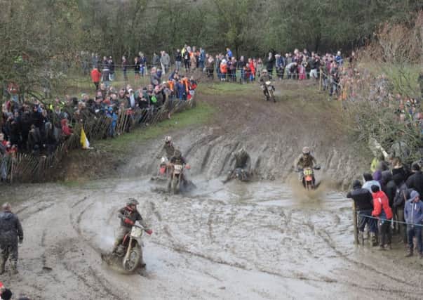 The muddy hell that is the Wild'n'Wooly scramble first held in 1932 and still going strong, a fine tradition for the county. This year thanks to relatively mild weather riders were not subject to snow and sub-zero temperatures of some previous years. NNL-181227-130402005