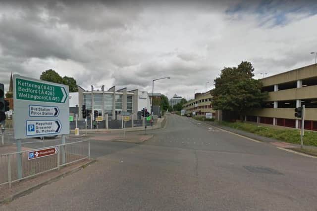 The incident happened near the Roadmender nightclub on Monday afternoon.