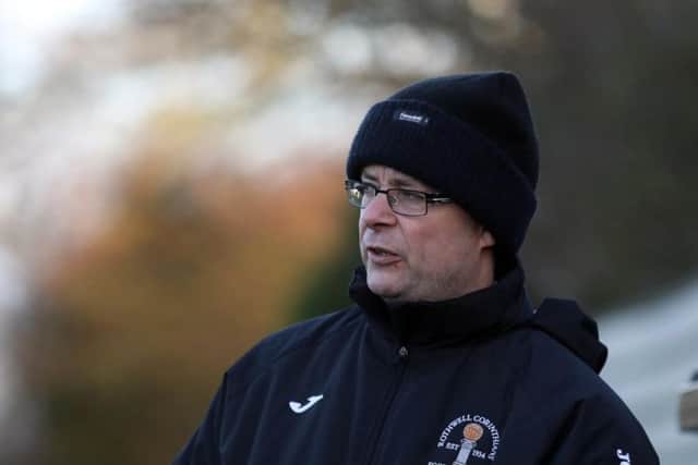 Rothwell Corinthians manager Jim Scott