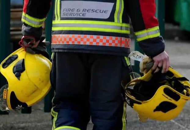 Firefighters were called out from Wellingborough and Irthlingborough