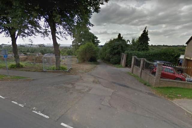 View of Furnace Lane from Rockingham Road (Picture: Google)
