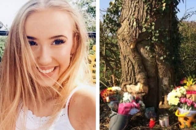 Meredita was killed after the crash last year.
