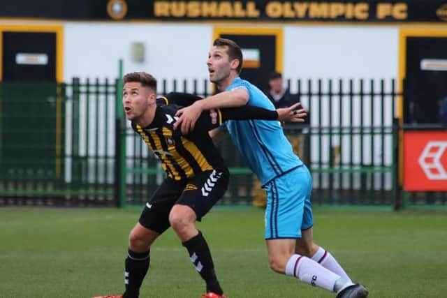 Luke Graham scored twice in Kettering Town's 3-3 draw at Stratford Town last night but the Poppies were knocked out of the CSS League Cup after the resulting penalty shoot-out