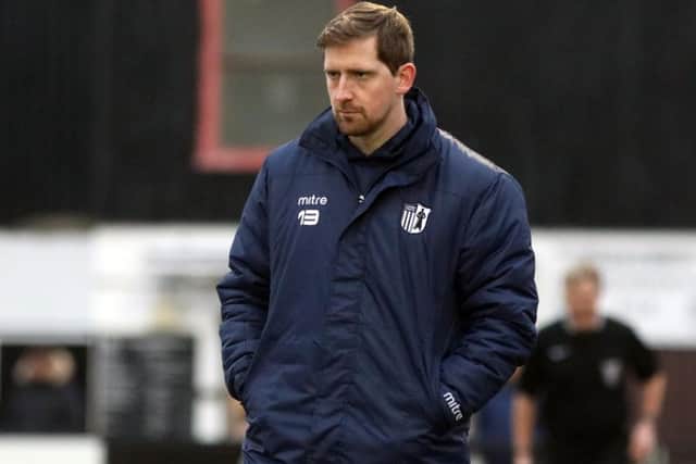 Corby Town manager Steve Kinniburgh