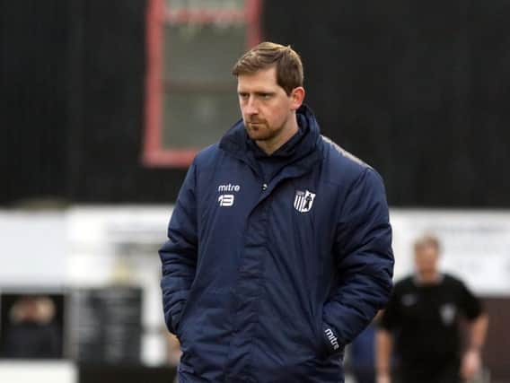 Corby Town manager Steve Kinniburgh