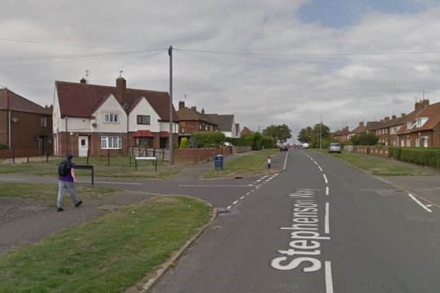 Stephenson Way, Corby, where there have been a number of sewerage leaks in recent months NNL-191001-173012005