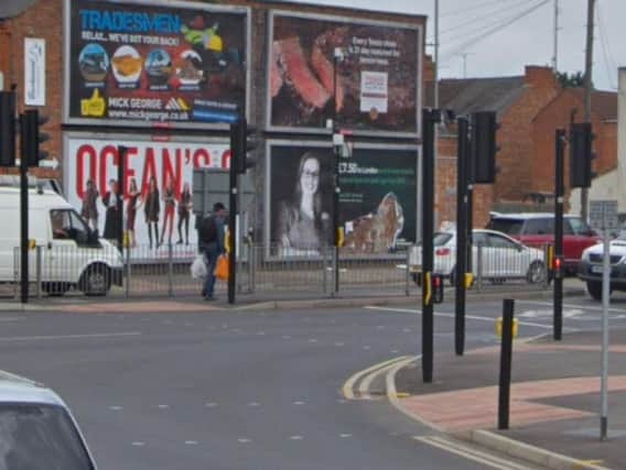 A 13-year-old girl was approached by a male near the junction of Harlestone Road and Spencer Bridge Road.