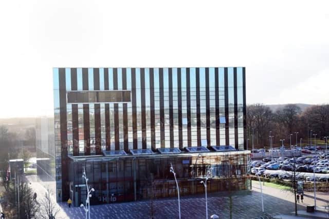 Corby Borough Council are based in the Corby Cube