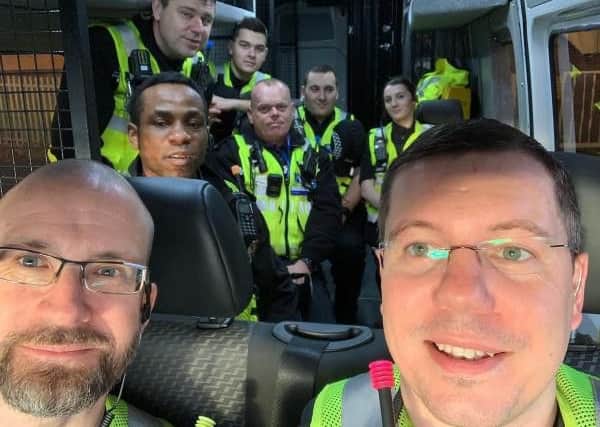 27 special constables were dispatched as part of the Operation Viper day of action