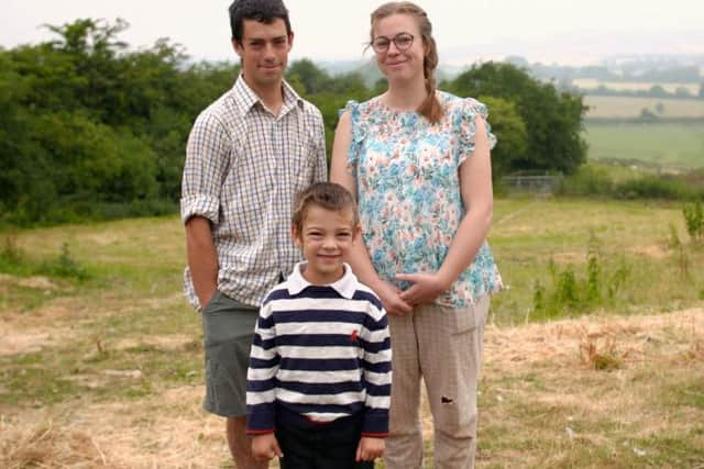 Ian, William and Lauren Horton
