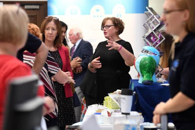 Attendees at the chambers Business Exhibition in September.
