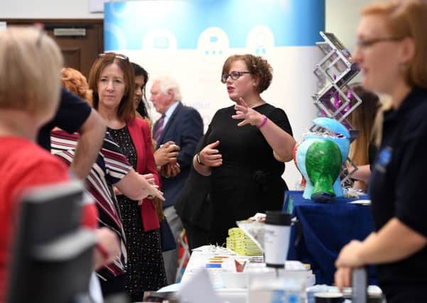 Attendees at the chambers Business Exhibition in September.