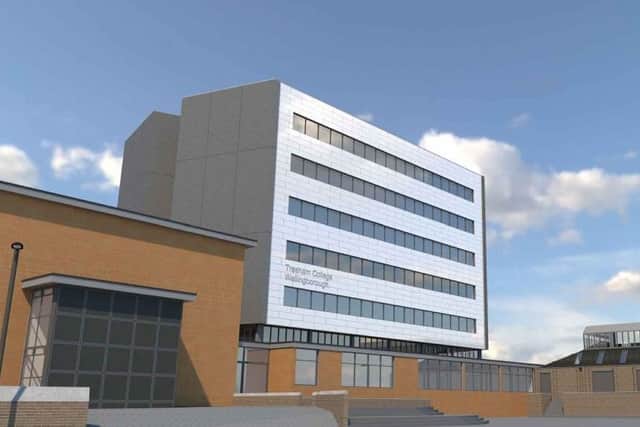 An artist's impression of the refurbished tower block. NNL-190120-152939005
