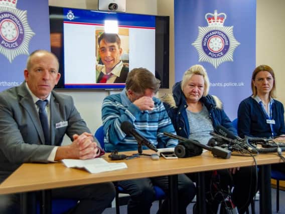Ian and Caroline Fox issued an emotional appeal in December for information about their son's murder