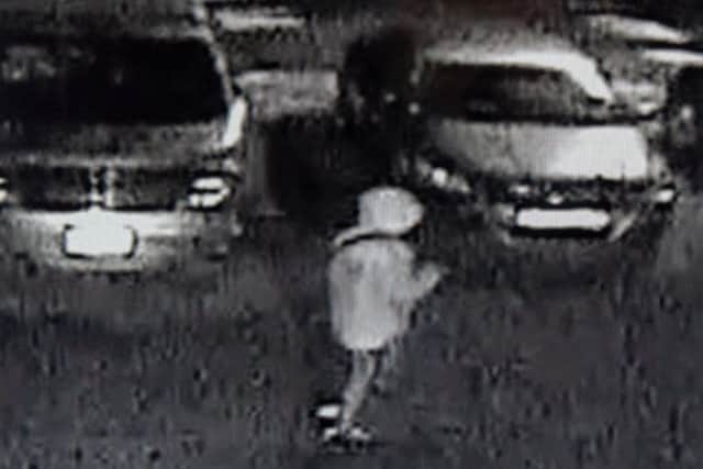 Police released this image of someone who was seen walking past the Well Cafe in Nest farm Crescent at 01:55 on the day of the murder