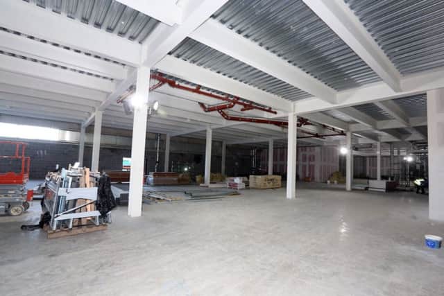 The unit housing 360 Play, as seen on a tour of the complex in October last year.