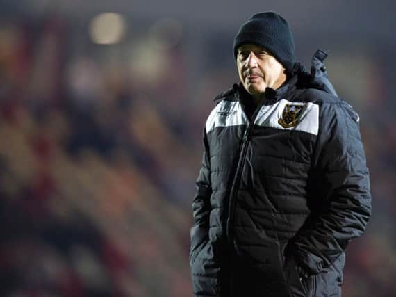 Saints boss Chris Boyd is looking forward to his first Franklin's Gardens derby day (picture: Kirsty Edmonds)