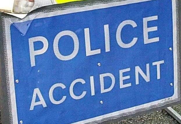 A car and motorcycle were involved in the accident at Turners Hill
