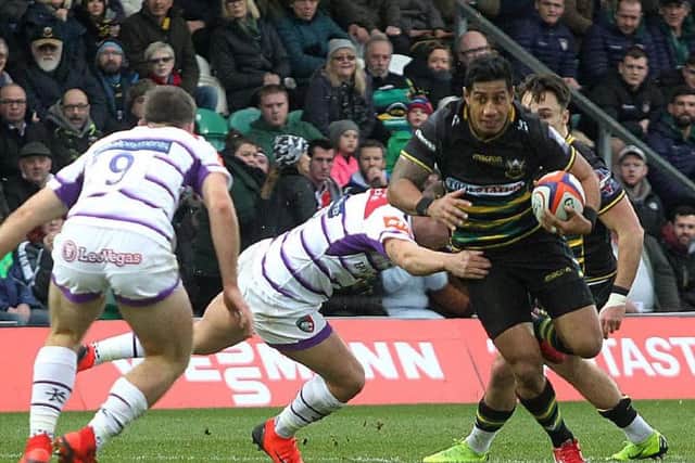Ken Pisi made his long-awaited return for Saints (picture: Sharon Lucey)