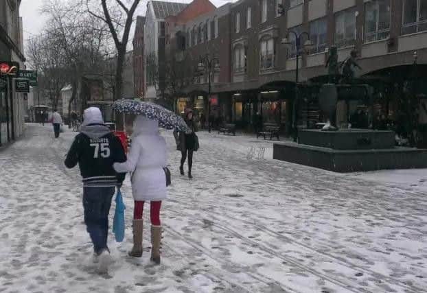 Snow has been forecast for Northamptonshire next week