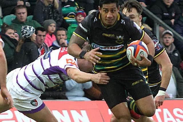 Ken Pisi was back in action for Saints last Saturday (picture: Kirsty Edmonds)
