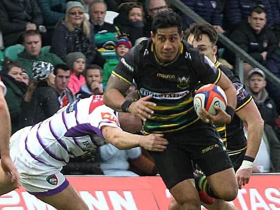 Ken Pisi was back in action for Saints last Saturday (picture: Kirsty Edmonds)