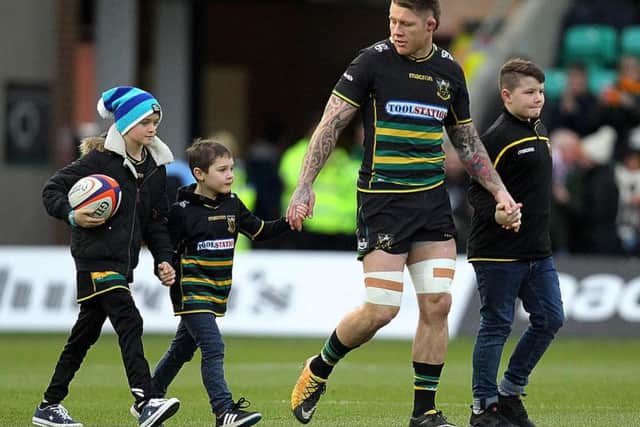 Teimana Harrison led Saints out against Leicester last weekend (picture: Sharon Lucey)