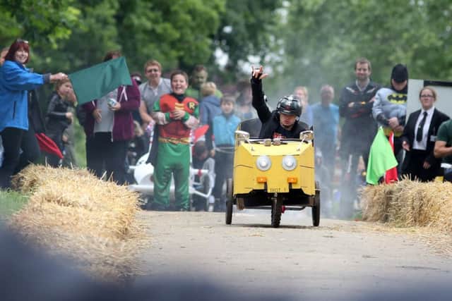 Soap Box: Kettering: Wicksteed Park, Soap Box Derby,
Saturday June 18 2016 NNL-190102-124811005