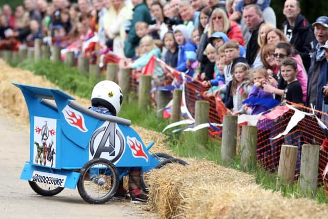 Soap Box: Kettering: Wicksteed Park, Soap Box Derby,
Saturday June 18 2016 NNL-190102-124737005