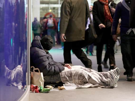 According to government figures the number of people sleeping rough in Corby rose by 600 percent from four in 2017 to 28 in 2018.