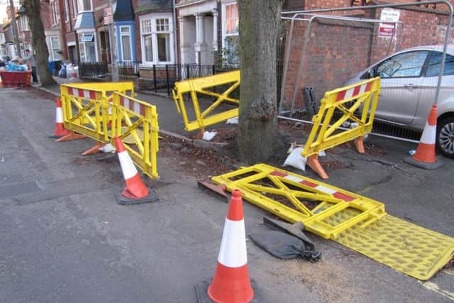 The footpath has been closed off since May.
