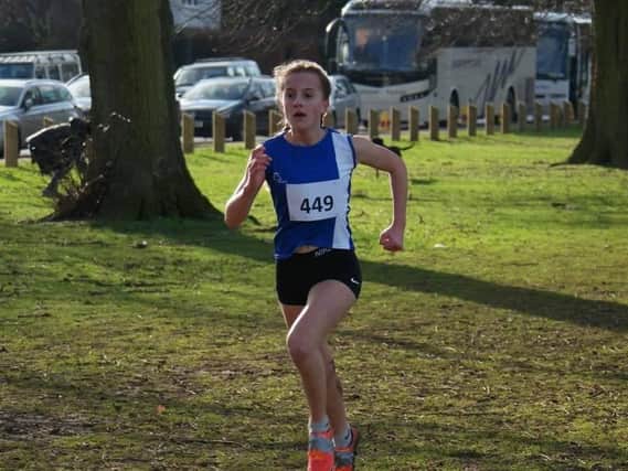 Alice Bates secured a bronze medal for Kettering Town Harriers