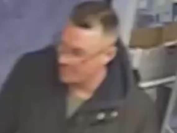 Do you recognise this man? Northamptonshire Police wish to speak to him.