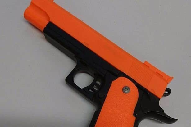 File picture. An example of a typical BB gun.