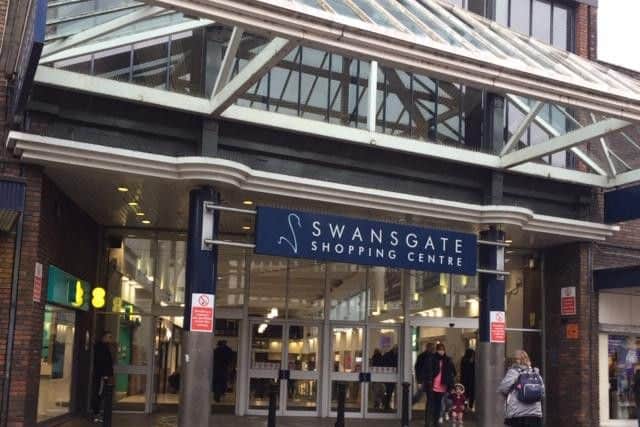 Richard Jackson slept outside the Swansgate shopping centre last night and was attacked by a fellow rough sleeper/