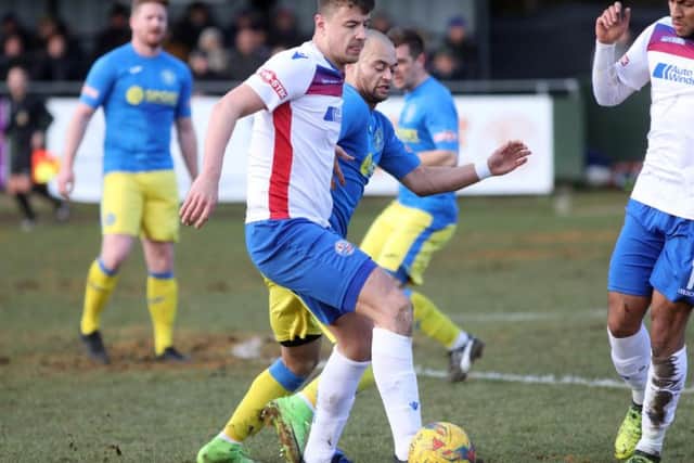Alex Collard produced an impressive display at the heart of the Diamonds defence