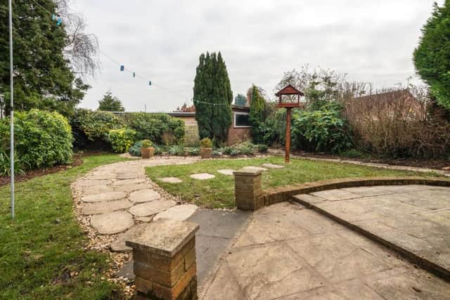 The contractor donated 250 worth of plants and also designed a path so that residents in wheelchairs could move around the garden