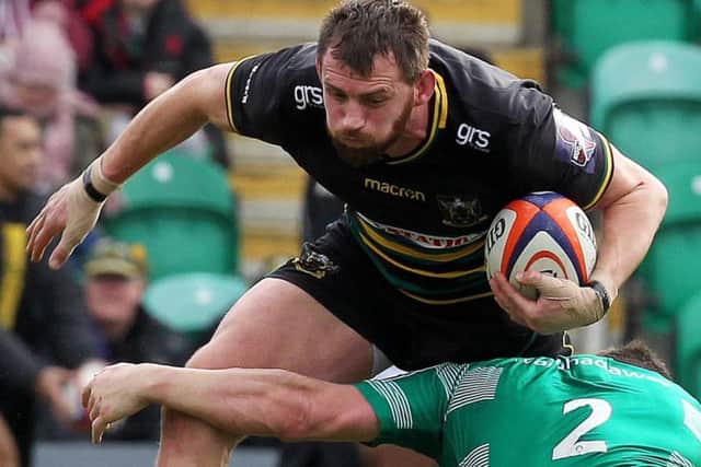 Tom Wood wants to remain at Saints beyond the summer (picture: Sharon Lucey)