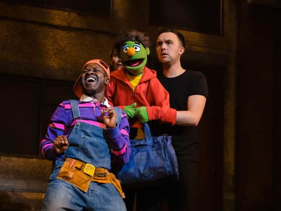 Avenue Q is being staged at the Royal & Derngate