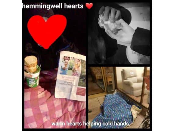 The Hemmingwell Hearts help homeless people in Wellingborough and Northampton (Picture via Facebook)
