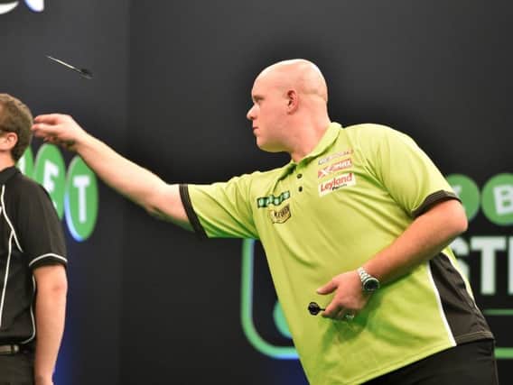 PDC world champion Michael van Gerwen will be in Kettering in April