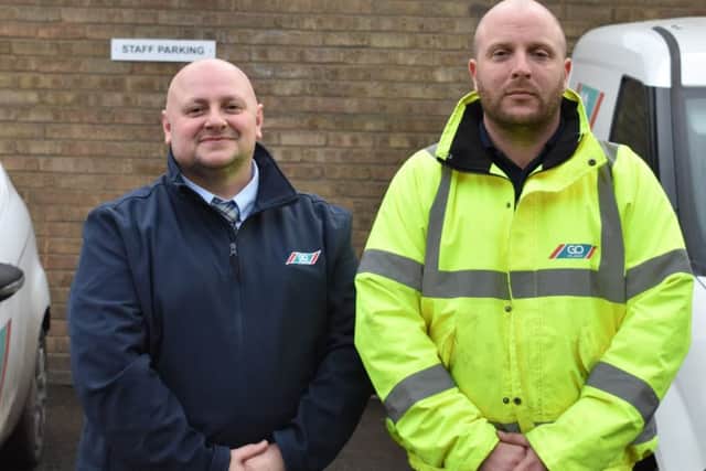 Ady Bates and Dean Bridgman