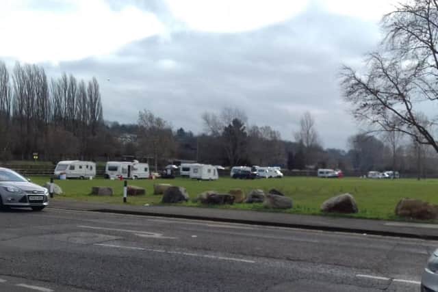 The Travellers on the Northampton Road park