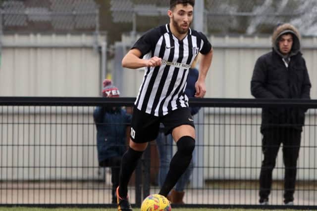 Bradley Fortnam-Tomlinson enjoyed an impressive debut for the Steelmen