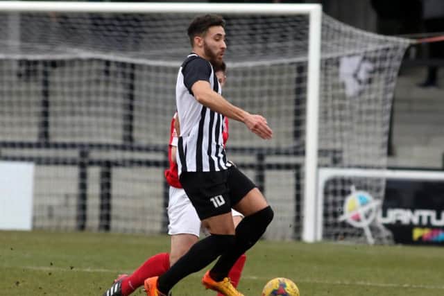 Bradley Fortnam-Tomlinson enjoyed an impressive debut for the Steelmen