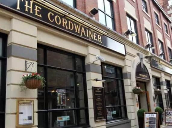Did you see anything suspicious take place last month at The Cordwainer?
