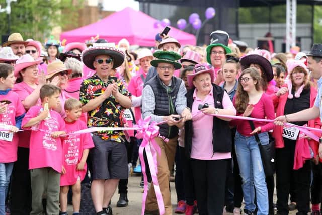 The start of last year's walk